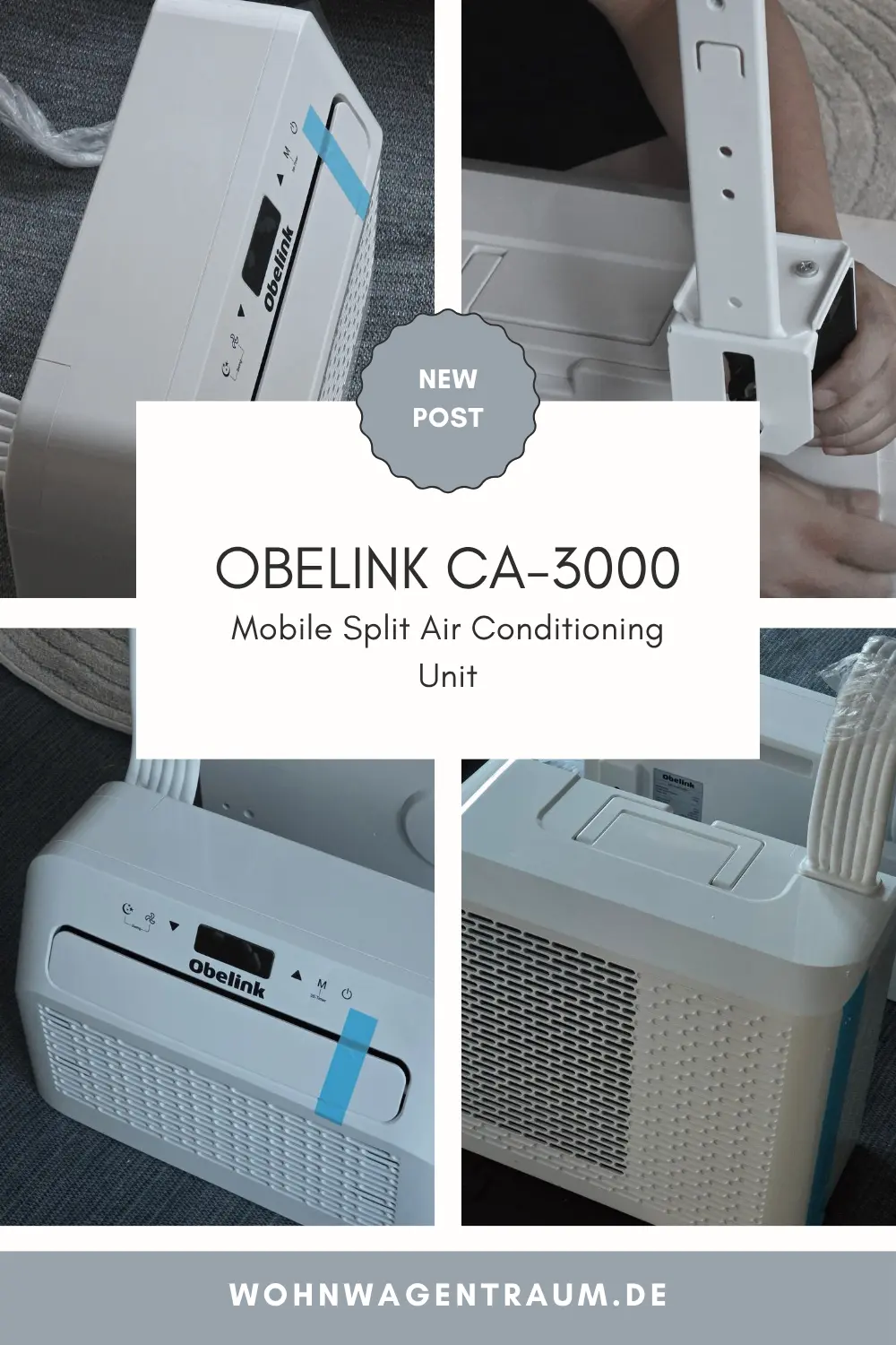 Obelink CA-3000 - Mobile Split Air Conditioning Unit