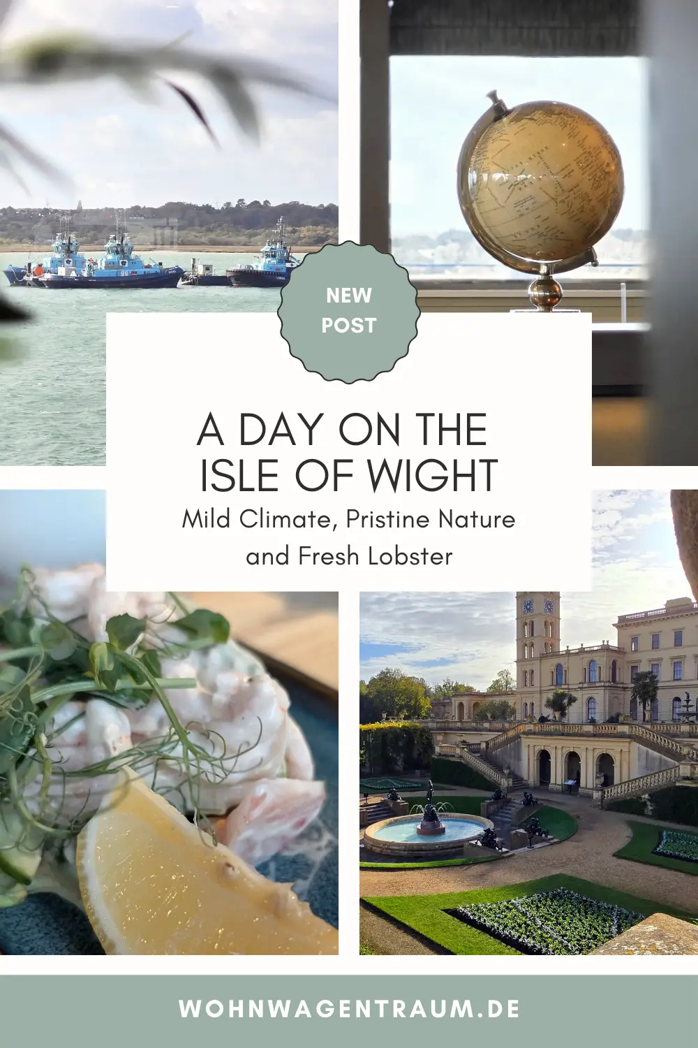 A Day on the Isle of Wight - Mild Climate, Pristine Nature and Fresh Lobster