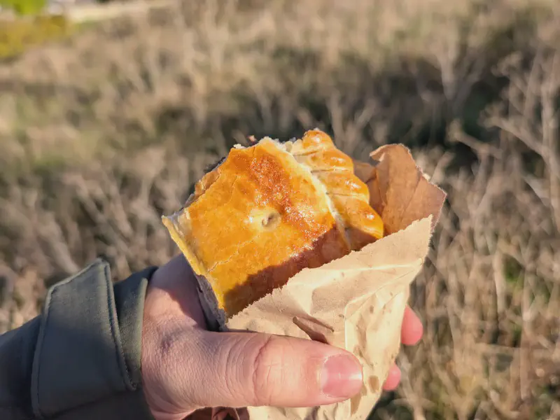 The Cornish pasty was much more our thing