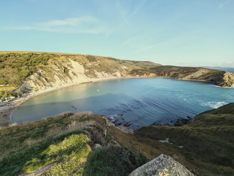 Lulworth Cove - a perfectly round bay