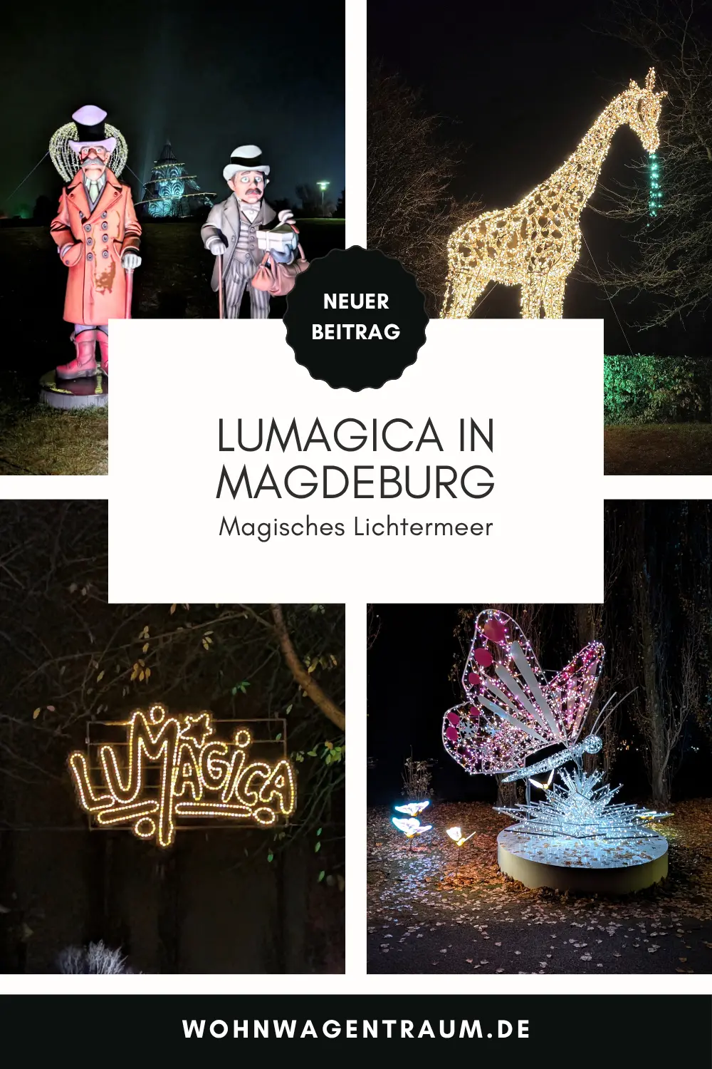 Magisches Lichtermeer: Lumagica in Magdeburg
