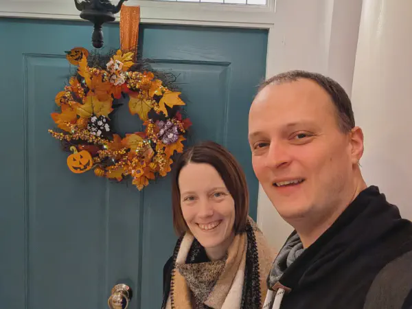 We are in front of Paddington's door