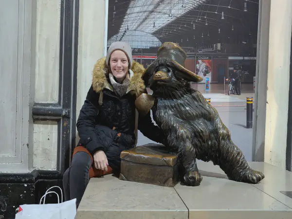Paddington statue in Paddington Station