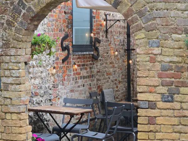 Cafe at the Seven Sisters Cliffs parking area