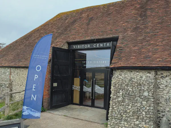 Exterior view of the Visitor Centre at Seven Sisters Cliffs