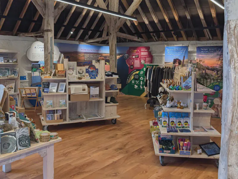 Interior view of the Visitor Centre at Seven Sisters Cliffs (1)