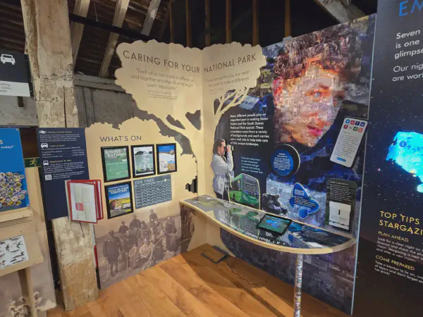 Interior view of the Visitor Centre at Seven Sisters Cliffs (3)